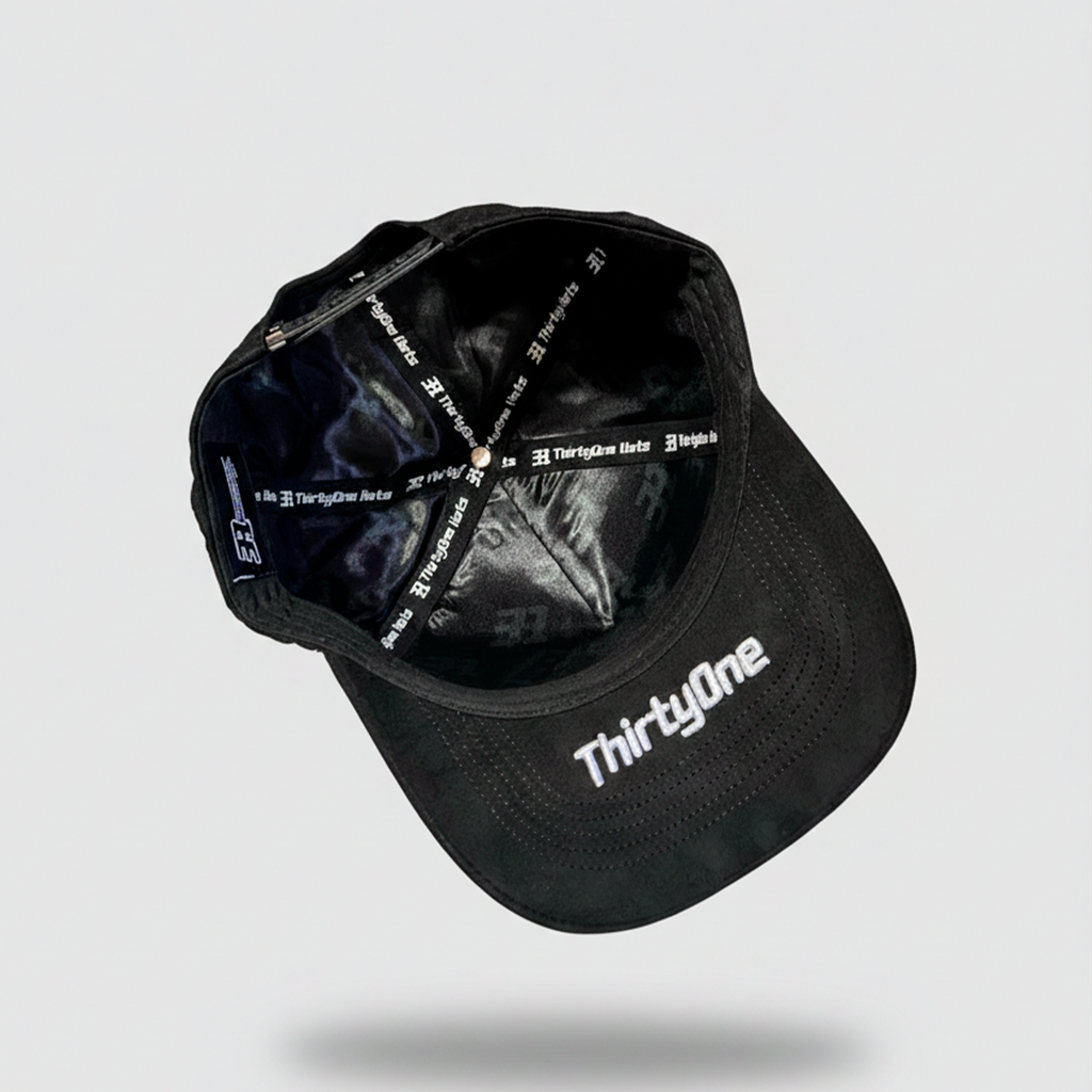31 Hats - "NY Crystals" Black White