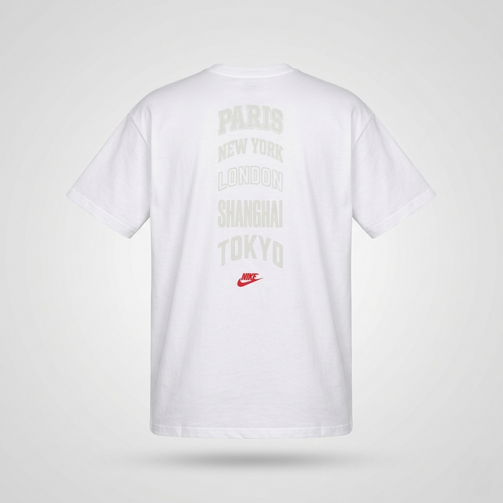 NIKE T-SHIRT SPORTSWEAR 90 Paris Blanca