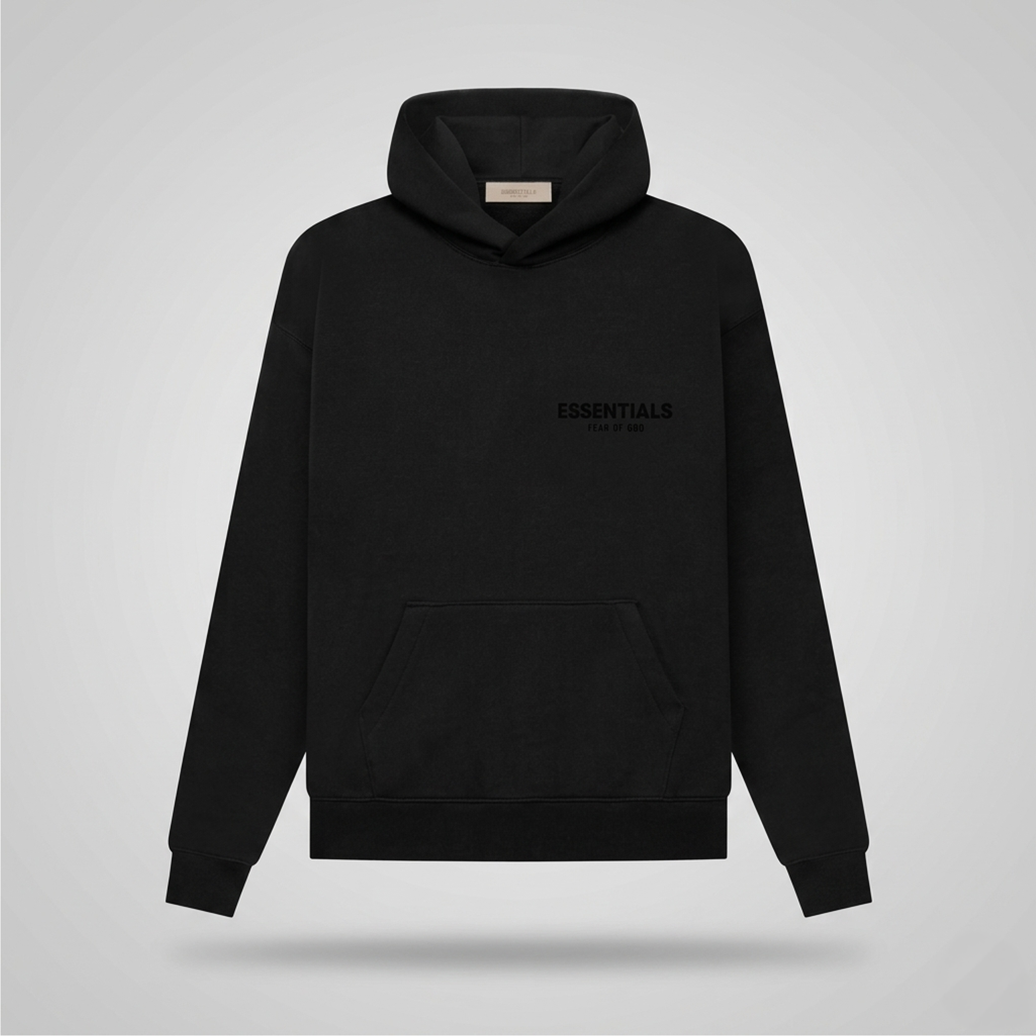 Fear of God Essentials Hoodie (SS22) Black