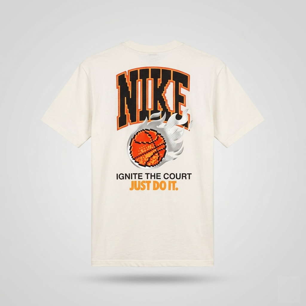 Jordan M90 Photo T-Shirt Beige