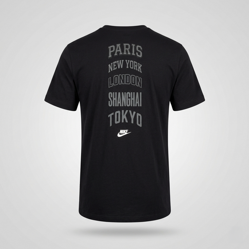 Nike Sportswear Men's Max90 T-Shirt Paris Black