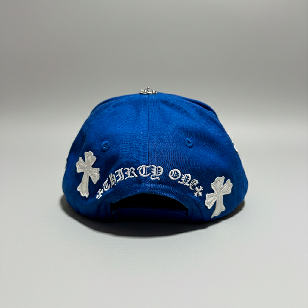 31 HATS LA CHROME BLUE