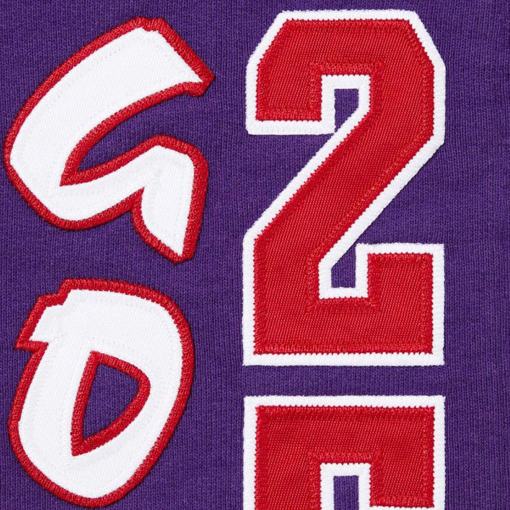Sudadera Supreme League Champs Zip Up Hooded Sweatshirt 'Purple'