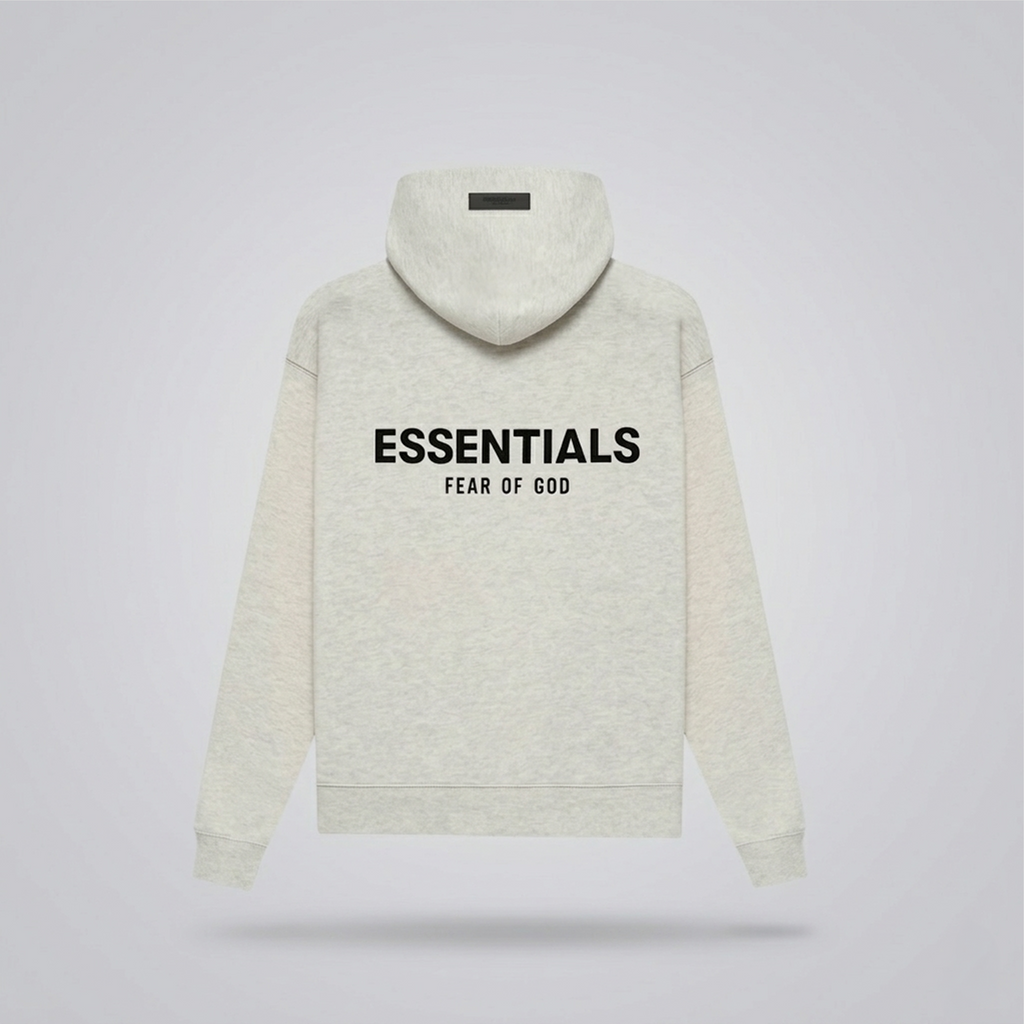 Fear of God Essentials Hoodie (SS22) Light Oatmeal